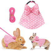Habbiful vestido lunares rosa, ideal para paseos y sesiones de fotos.