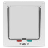 Puerta para gato Hachacha con cierre 4 vías para control de movimientos.