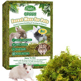 Halatool cama de musgo del bosque para animales pequeños, confort y control de olores.