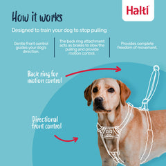 Halti No Pull Harness tamaño L: ajuste ideal para perros grandes