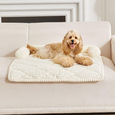 Cama para perro grande HAOMAIJIA con base antideslizante que mantiene el perro estable.