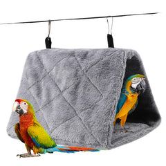 Haosie nido calido frente: refugio suave para aves en jaula