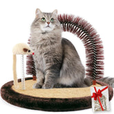 Cepillo auto-masaje Happi N Pets para gatos, alisa el pelaje.