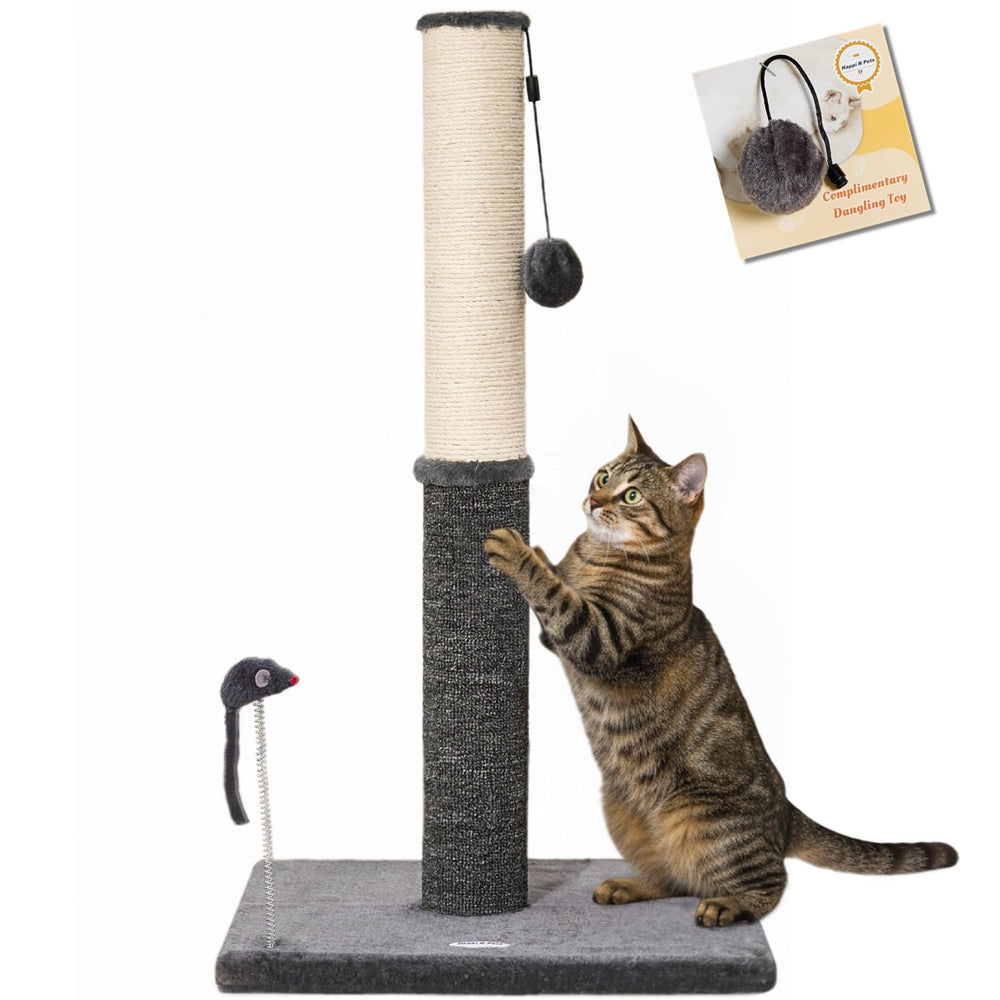 Rascador Happi N Pets en sisal para afilar uñas y ejercitar al gato.