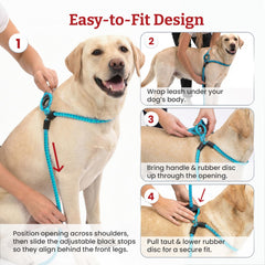 arnés Harness Lead de diseño monobloque para mayor seguridad.