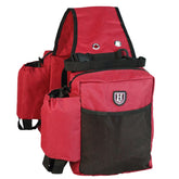 Bolsa Harrison Howard para silla Western en nylon, almacenamiento lateral práctico.