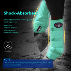 Botas Harrison Howard diseño de sujeción para la articulación de la pezuña.