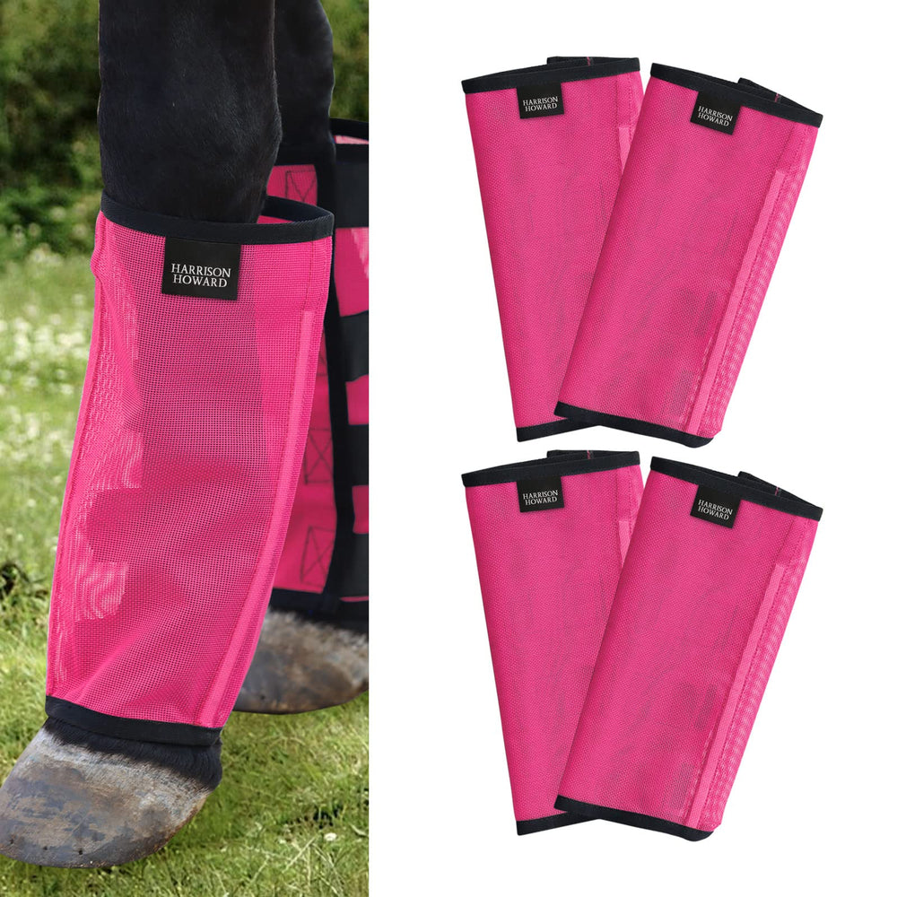 Botas Harrison Howard magenta con malla ventilada para protección UV y comodidad.