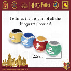 Pelota de tenis Ravenclaw de Harry Potter para perros, ideal para juego al aire libre.