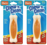 Hartz Chew'n Clean Tuff Bone sabor bacon para perros pequeños, entretenimiento seguro.