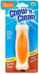 Hartz Chew'n Clean Tuff Bone con textura duradera para morder y jugar.