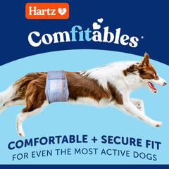 Hartz Comfitables cintura-elastica muestra ajuste comodo en movimiento