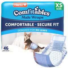 Hartz Comfitables, cintura elástica para un ajuste cómodo durante paseos.