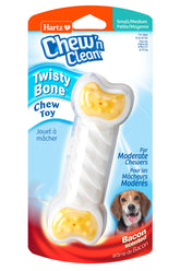 Hartz mordedor Hueso Torcido Tocino para perros pequeños, ideal para masticar
