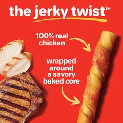 Hartz Oinkies Porkalicious Jerky Twists: piel de cerdo ahumada y aroma intenso