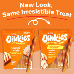 Hartz Oinkies: sin cuero crudo, opción digerible para masticar.