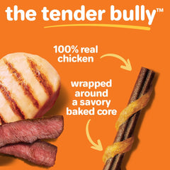 Hartz Oinkies Tender Bullies recubrimiento de pollo, combina textura y sabor