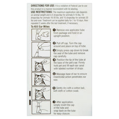 Paquete Hartz de 3 unidades para tratamiento de orejas de gatos