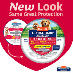 Hartz ProMax, collar ajustable, comodidad diaria para perros.