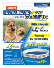 Hartz UltraGuard Pro: collar desempaquetado listo para uso contra pulgas y garrapatas