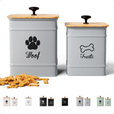 HB Design Co Contenedores de golosinas para perros 8x6, gran capacidad.