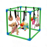 HBLEDOT Gimnasio para cachorros vista frontal, ideal para juego diario