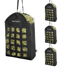 HDYEGY Hay Bag apertura grande para rellenar rápido en establo