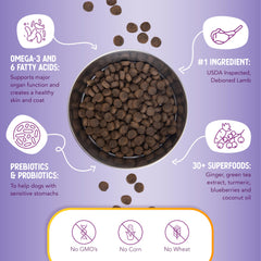 Health Extension vinagre de manzana para perros, beneficios prebióticos suaves.