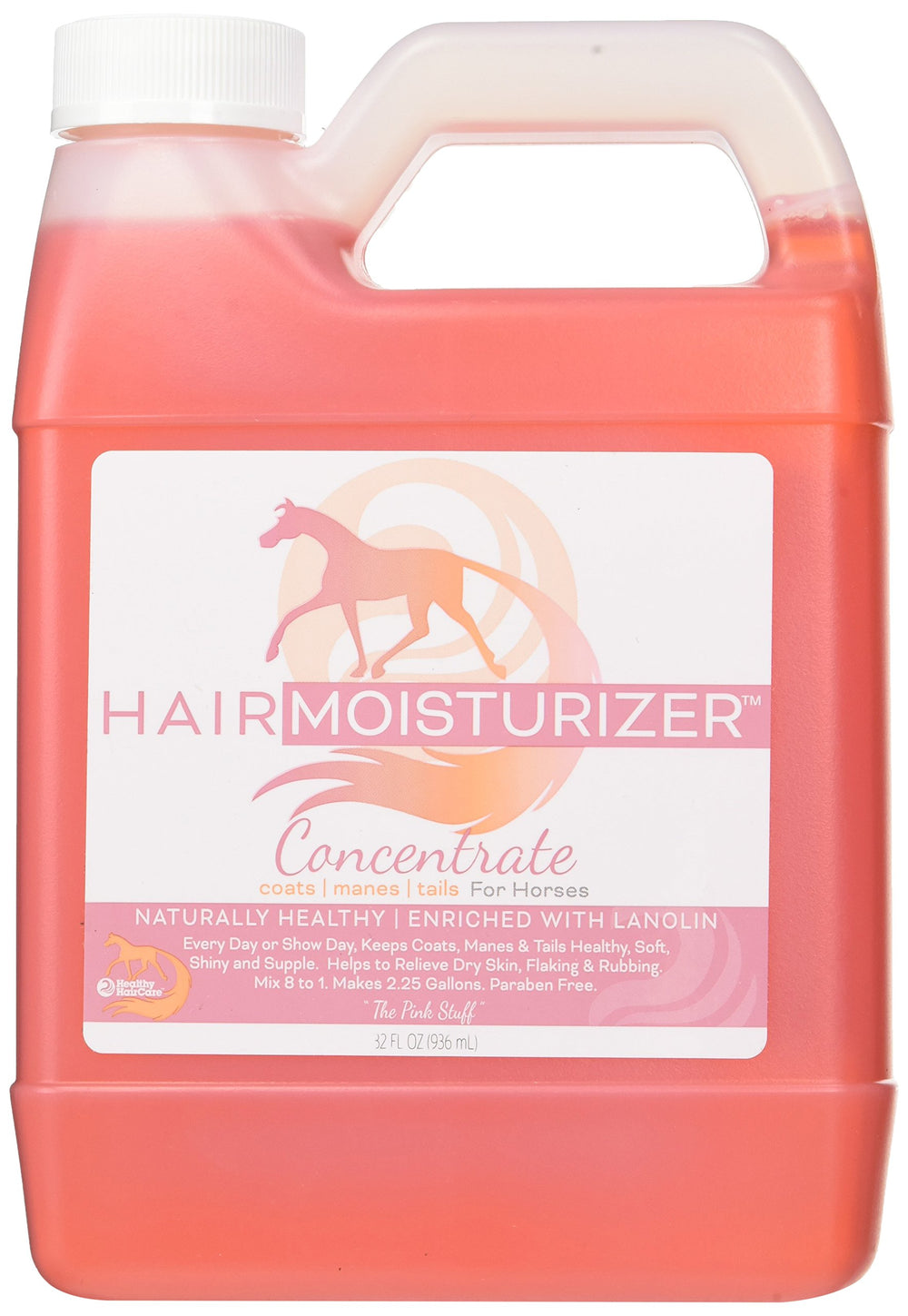 Humectante para cabello HHM32, botella frontal, para hidratación diaria