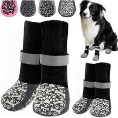 HeavenEye patitas protegidas con protección antideslizante para paseos más seguros.
