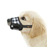 La muselière HEELE pour chien, ajustable au nez, assure un maintien sûr lors des promenades.