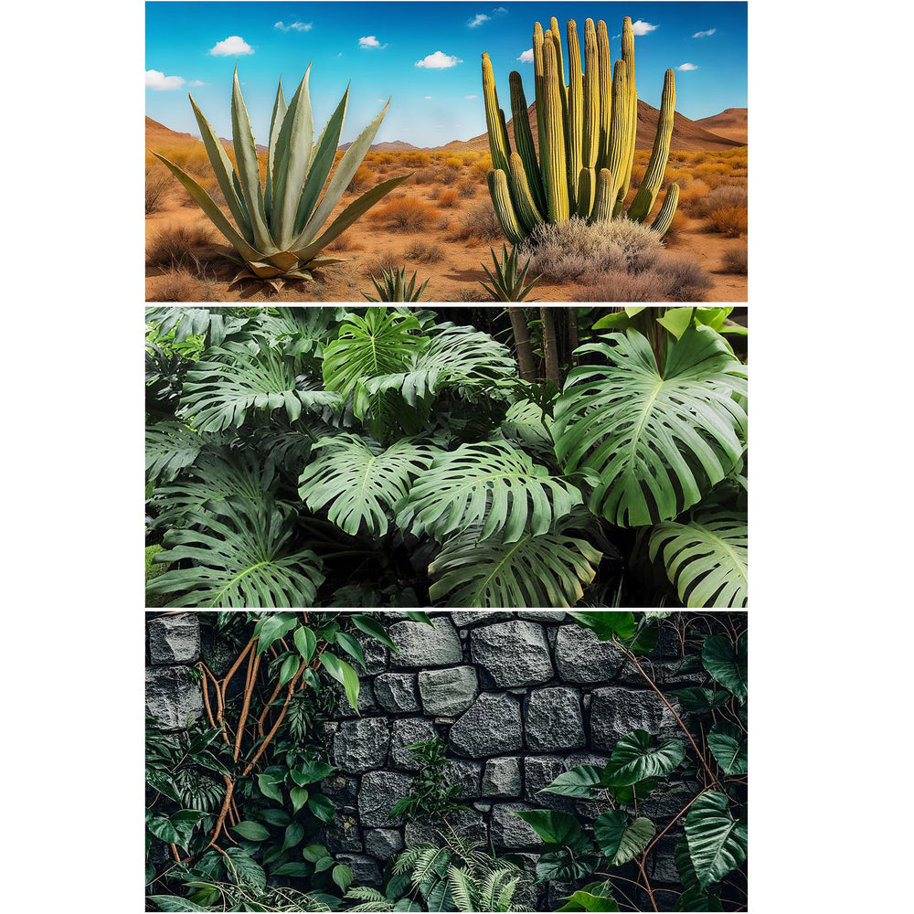 Helidrago fondo reptil desierto, paisaje realista que reduce reflejos para terrario