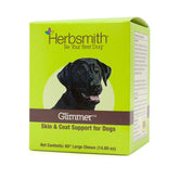 Herbsmith Glimmer masticable para piel sana y pelaje radiante.