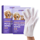 HICC PET guante desodorizante para perros y gatos, limpieza rápida