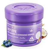 Toallitas oculares HICC PET Pro para perros y gatos, limpieza suave.
