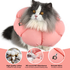 HiDREAM collier-cone chat anti-lechage — protège les zones blessées.