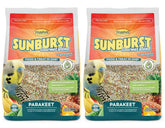 Higgins mezcla Sunburst Gourmet para periquitos, sabrosa y equilibrada para plumaje y vitalidad diaria.