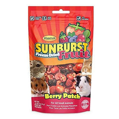 Higgins Sunburst Berry Patch snack natural para roedores y conejos perfecto para premiar