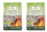 Higgins Vita Seed Natural Blend, bolsa de 5 lb, ideal para conures y lovebirds