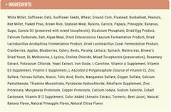 Pellets enriquecidos de Higgins Vita Seed Natural Blend para una dieta balanceada diaria