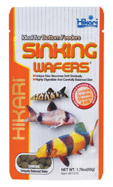 Hikari galletas hundidas en disco brindan nutrición equilibrada para peces de fondo