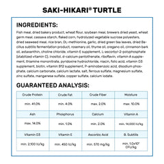 Hikari Saki-Turtle Sticks apto para todas las etapas de vida de tortugas.