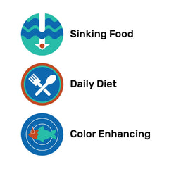 Hikari Tropical First Bites para crías en acuario, apoyo a hábitos de alimentación.