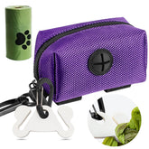 Hilihali dispensador de bolsas para perro sujeto a la correa, paseos más cómodos.