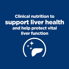 Hill's Prescription Diet l/d, porción recomendada en lata para servir