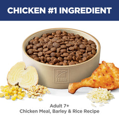 Hill's Science Diet Adult 7+ croquetas, proteína de alta calidad para mantener músculos tonificados.