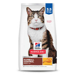 Hill's Science Diet Adult 1-6: bolsa de 1,59 kg para control de bolas de pelo.