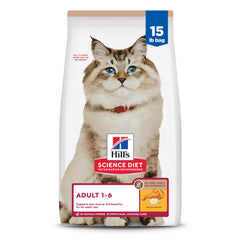 Hill's Science Diet Adult 1-6 sin maíz croquetas fáciles de digerir para gatos