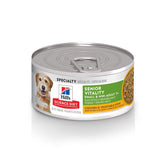Hill's Science Diet para perros pequeños 7+ en lata 5.5 oz, apoyo diario para vitalidad.