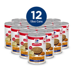 Hill's Science Diet Adult 7+ lata pollo y cebada textura cremosa